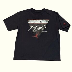 Air Jordan | Black Red White Nike Flight T-Shirt Men’s Sz S